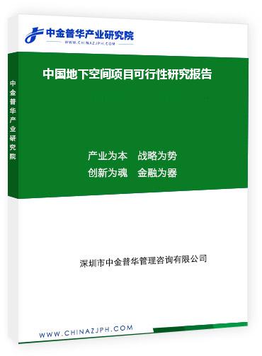 中國(guó)地下空間項(xiàng)目可行性研究報(bào)告